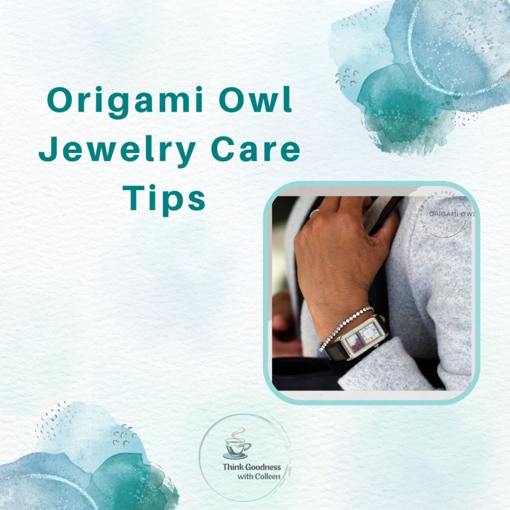 Origami Owl Jewelry care tips image