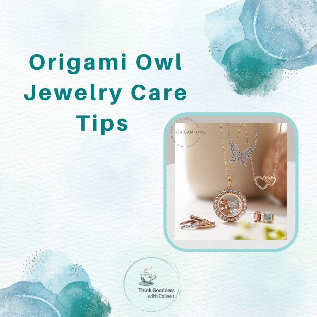Origami Owl Jewelry care tips image