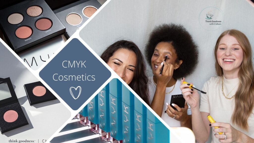 A collage of CMYK Cosmetics images
