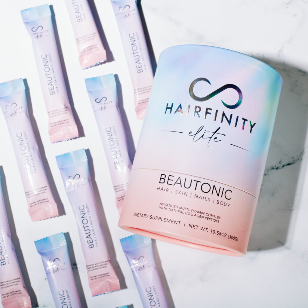 an image of hairfinity elite beautonic daily supplement